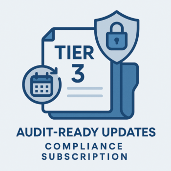 Annual Subscription – Tier 3 Regulated Logistics+ Policy Suite (Compliance License)
